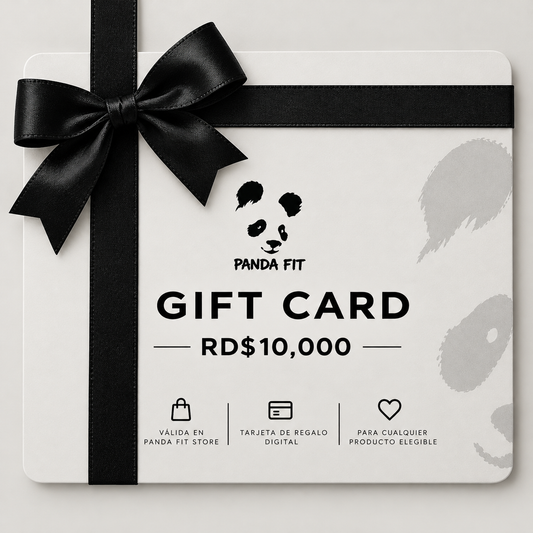 Tarjeta de Regalo Panda Fit